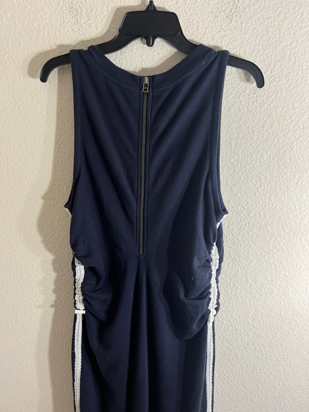 Anthropologie Daily Practice Sports Start Sleeveless Midi Dress nautical summer - Picture 12 of 14